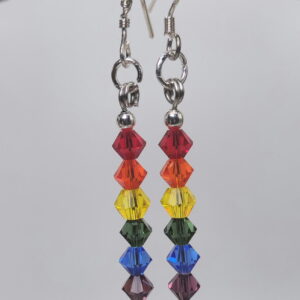 Rainbow Flag Earrings