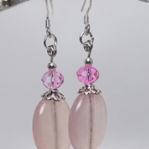 Rose Quartz Earrings