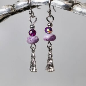 Lilac Tassel Drops