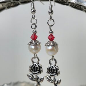 Ruby Rose Pearl Drops